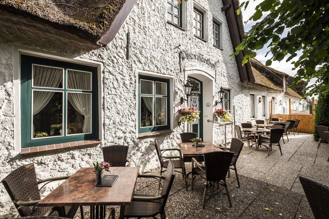 Hotel, Restaurant, Cafe Pharisaeerhof - Nordseeurlaub Mit Hund Нордштранд Экстерьер фото